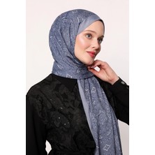 Desenli Ipek Şal