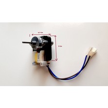 FullYedek Bosch  Buzdolabı Difiriz Fan Motoru Ince Mil Iç Fan - Difriz Fanı