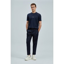 Lufian Marcus Modern Grafik T- Shirt Siyah