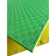 Elga Tatami Eva Zemin Minderi 100X100X2,6 cm Siyah - Gri   – Spor, Pilates, Yoga, Çocuk Oyun Alanları ve Jimnastik
