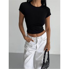 Kadın Crop Bluz