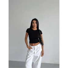 Kadın Crop Bluz