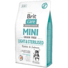 Brit Care Mini Light Sterilised Küçük Irk Tahılsız Köpek Maması 2