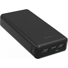 Su Geçirmez 20000 Mah Pd 15W 4 Port Powerbank LED Şarj Göstergeli Küçük ve Kompak Tasarım