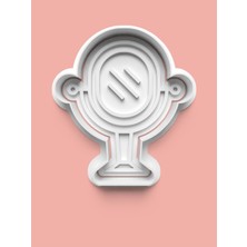 Aktastore Makyaj Aynası Kurabiye Kalıbı ve Şeker Hamuru Kalıbı