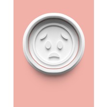 Aktastore Emoji Surat Ifadesi Kurabiye Kalıbı ve Şeker Hamuru Kalıbı