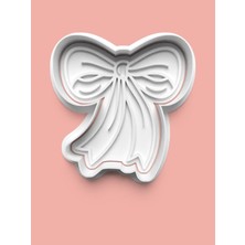 Aktastore Fiyonk Kurdele Figürü Kurabiye Kalıbı ve Şeker Hamuru Kalıbı