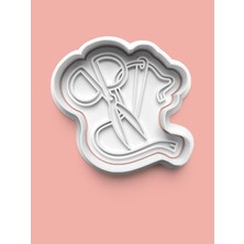 Aktastore Terzi Makas Figürü Kurabiye Kalıbı ve Şeker Hamuru Kalıbı