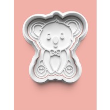 Aktastore Yavru Koala Kurabiye Kalıbı ve Şeker Hamuru Kalıbı