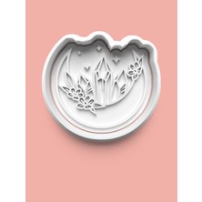 Aktastore Dekoratif Ay Figürü Kurabiye Kalıbı ve Şeker Hamuru Kalıbı