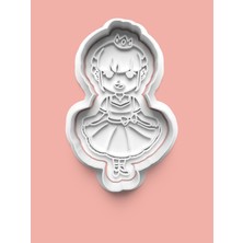 Aktastore Küçük Prenses Kurabiye Kalıbı ve Şeker Hamuru Kalıbı