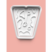 Aktastore Desenli V Harfi Kurabiye Kalıbı ve Şeker Hamuru Kalıbı