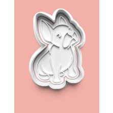 Aktastore Buldog Köpeği Kurabiye Kalıbı ve Şeker Hamuru Kalıbı