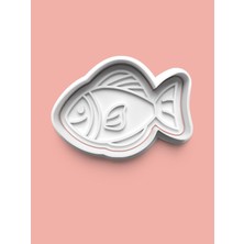 Aktastore Balık Kurabiye Kalıbı ve Şeker Hamuru Kalıbı