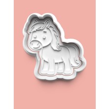 Aktastore At Figürü Kurabiye Kalıbı ve Şeker Hamuru Kalıbı