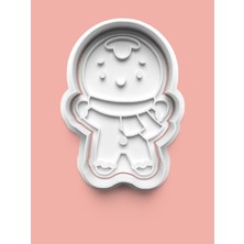 Aktastore Minik Kurabiye Adamı Figürü Kurabiye Kalıbı ve Şeker Hamuru Kalıbı