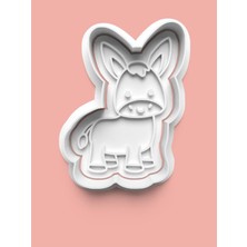 Aktastore Sıpa Figürü Suratı Kurabiye Kalıbı ve Şeker Hamuru Kalıbı