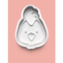 Aktastore Tavuk Suratı Kurabiye Kalıbı ve Şeker Hamuru Kalıbı