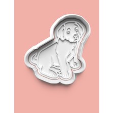 Aktastore Chesapeake Bay Retriever Köpek Figürü Kurabiye Kalıbı ve Şeker Hamuru Kalıbı