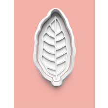 Aktastore Yaprak Figürü Kurabiye Kalıbı ve Şeker Hamuru Kalıbı