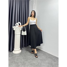 Rawea Keten Kloş Uzun Etek - Rahat ve Şık Günlük Kombinler