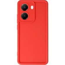 Newface Xiaomi Poco X7 Pro Viera Silikon - Kırmızı Sptgl