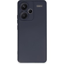 Newface Xiaomi Redmi Note 13 Pro Plus Kılıf Nano Içi Kadife Silikon - Lacivert Sptgl
