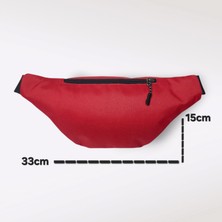 Unisex Kırmızı REDGOAT waistbag hip pack Bel ve Göğüs Çantası