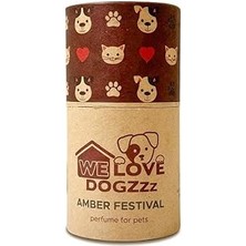 We Love Dogzzz Amber Festival ve Köpekleri Için Su Bazlı Antialerjik 50 ml Parfüm