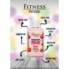 Fitness Professional Masaj ve Vücut Yağı Aromaterapi Çiftlere Özel 4'lü Set