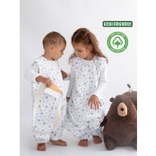 Las Vivas Kids Baharlık ve Mevsimlik Çocuk Uyku Tulumu, Çift Katlı Müslin Uyku Tulumu, Organik Kız, Erkek  Tulum