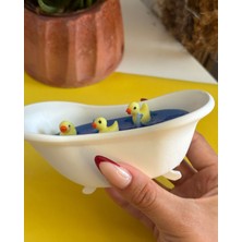 Puffy Duck Candle ( Kuvette Ki Ördek)