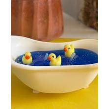 Puffy Duck Candle ( Kuvette Ki Ördek)