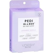 Voesh Pedi In A Box O2 Fizz 5 Adımlı Pedikür Seti Lavanta Vanilya