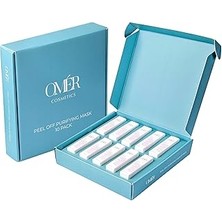 Omer Yüz Maskesi 10 ml x 10 Adet Avokado Aloe Vera Calendula Tilia Cordata Soyulabilir Yüz Maskesi