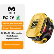 Memo CX12 Cep Telefonu Soğutucu Dijital Ekran Aı Sıcaklık Kontrolü Şarjlı Powerbank Telefon Soğutucu