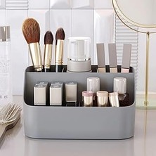 Pufwin Home Papatya Makyaj ve Kozmetik Düzenleme Kutusu Organizer (Gri)