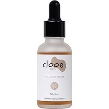 Clooe Doğal Kolajen Serum - Gliserin + Hyaluronik Asit + Camellia Sinensis + Kolajen, 30ML