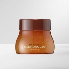 Kuru ve Cansız Ciltler İçin Dengeleyici Bee Pollen Honey Mask Nemlendirici Peeling Maske 1 ml