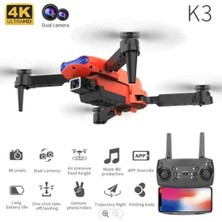 C5 Drone Kameralı Katlanabilir Quadcopter | Hd Çift Kamera, Sensörlü, Uzaktan Kumandalı