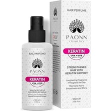Paonn Keratin Saç Parfümü, Keratinle Zenginleştirilmiş Mist, Uva & Uvb Koruması, Uzun Süre Kalıcı K