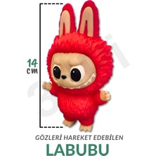 3dPi Creative | Gözleri Hareket Edebilen Labubu Figürü - 14CM Boyunda - Sürpriz Renklerde