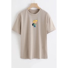 Unisex Cedric Üzümlü Kekim Baskılı Tasarım T-Shirt