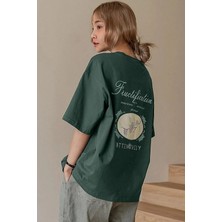 Unisex Fructification Baskılı Tasarım Tshirt