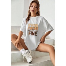 Unisex Fine Baskılı Tasarım Tshirt