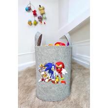 Özel Tasarım Bebek Çocuk Odası Düzenleyici Saklama Kutusu Oyuncak Kirli Sepeti 40X35 cm