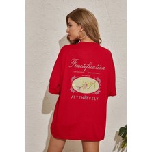 Unisex Fructification Baskılı Tasarım Tshirt