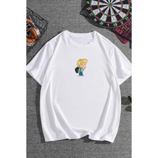 Unisex Cedric Üzümlü Kekim Baskılı Tasarım T-Shirt