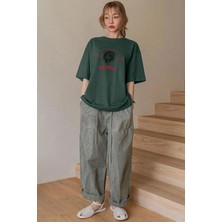 Unisex Majestic Baskılı Tasarım Tshirt