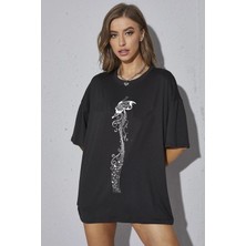 Unisex Butterfly Song Baskılı Tasarım Tshirt